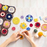 「はじめてさんのきほんのき」 くさり編みからきちんとレッスン♪ かぎ針モチーフ編みの会