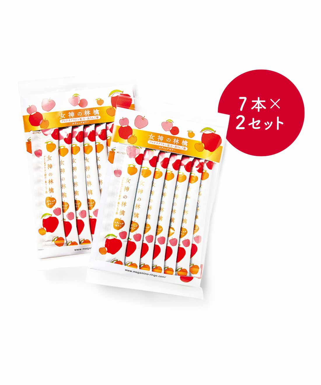 FELISSIMO PARTNERS|女神の林檎 PGスティックゼリーの会|1回のお届けセットです。