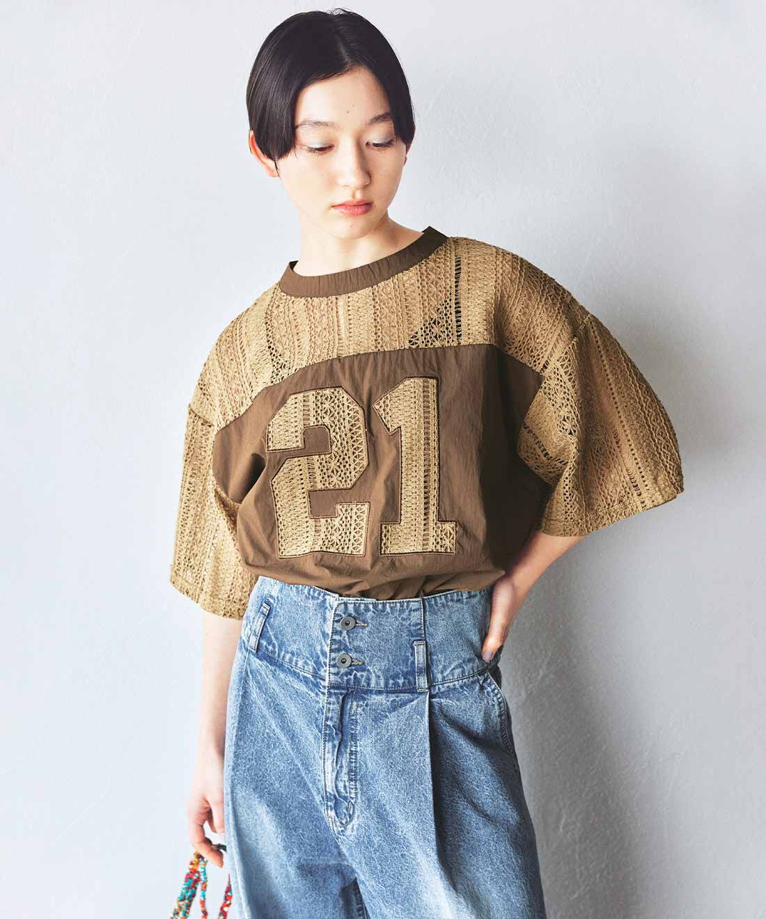 MEDE19F|MEDE19F　レースナンバー コラージュトップスの会