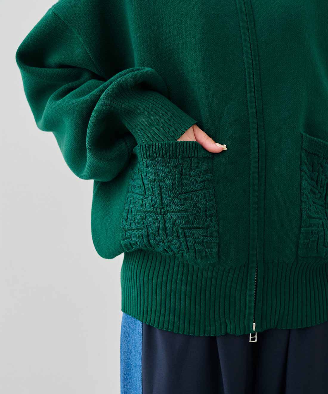MEDE19F|MEDE19F　コットンブレンドニットジャケット