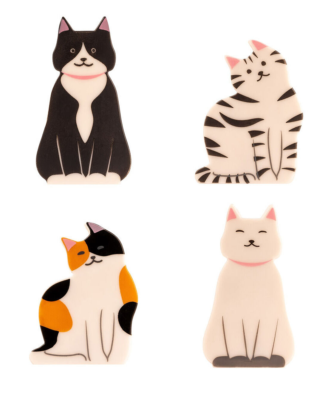 フェリシモの雑貨 Kraso|Kitty Bag Clips Set of 4 キティ バッグ クリップ