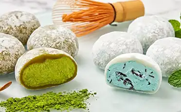 チョコミント抹茶のとろける生大福セット